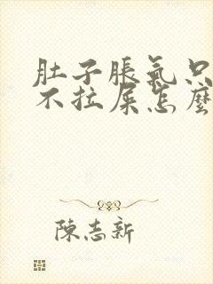 肚子胀气只放屁不拉屎怎么办