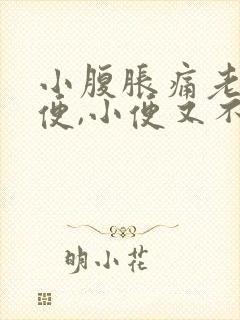 小腹胀痛老想小便,小便又不多,什么原因