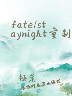 fate/staynight重制版