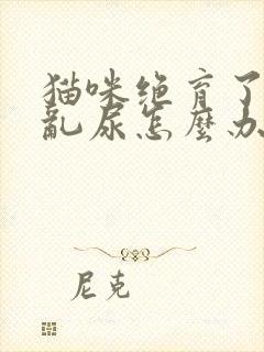 猫咪绝育了还是乱尿怎么办