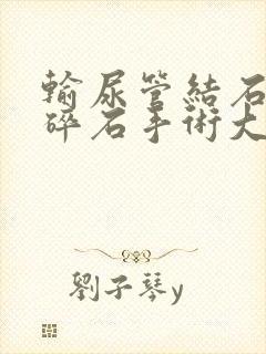 输尿管结石体外碎石手术大概多少钱