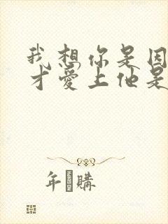 我想你是因为我才爱上他是什么歌