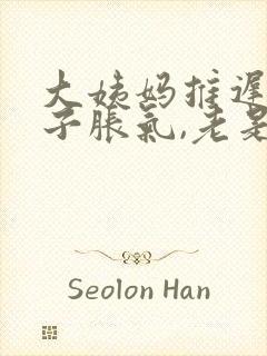 大姨妈推迟,肚子胀气,老是放屁