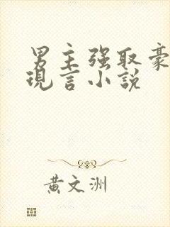 男主强取豪夺的现言小说