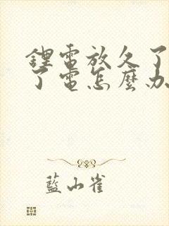 锂电放久了充不了电怎么办