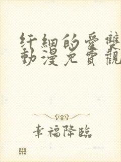 纤细的爱双男主动漫免费观看完整版