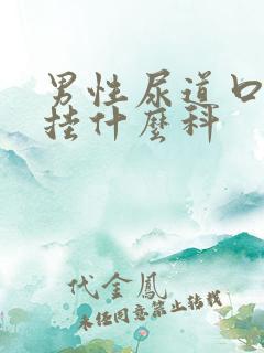 男性尿道口肿痛挂什么科