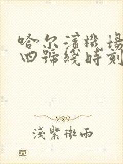 哈尔滨机场巴士四号线时刻表