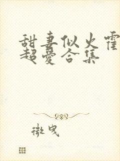 甜妻似火霍爷他超爱合集