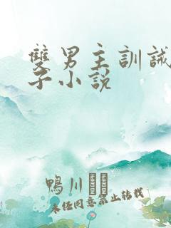 双男主训诫文父子小说