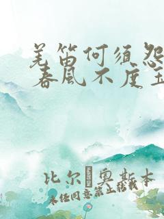 羌笛何须怨杨柳 春风不度玉门关