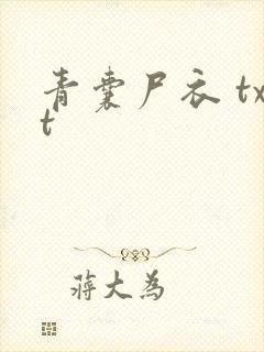 青囊尸衣 txt