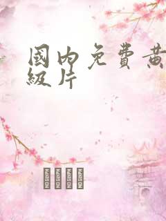 国内免费黄色一级片