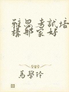 雅思考试培训机构那家好