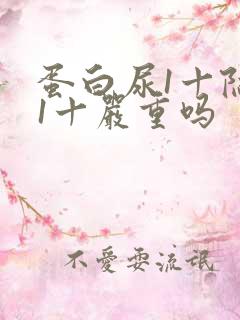 蛋白尿1十隐血1十严重吗