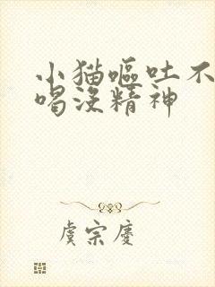 小猫呕吐不吃不喝没精神