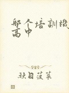 哪个培训机构好高中