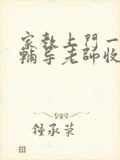 家教上门一对一辅导老师收费