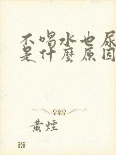 不喝水也尿频繁是什么原因