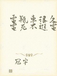 电瓶车很久没充电充不进电亮绿灯