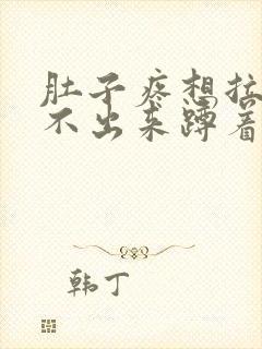 肚子疼想拉屎拉不出来蹲着就不疼