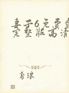 妻子6免费观看完整版高清电视剧