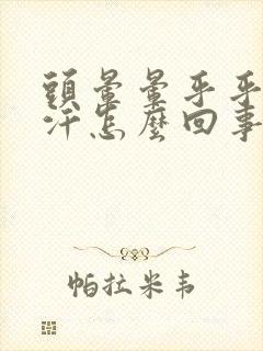 头晕晕乎乎出虚汗怎么回事