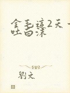 金毛这2天一直吐白沫