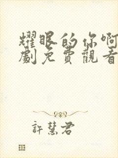 耀眼的你啊电视剧免费观看第五集