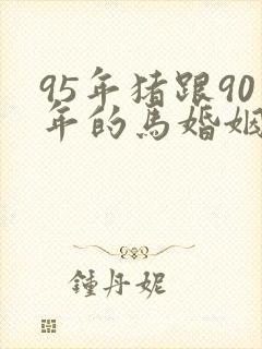 95年猪跟90年的马婚姻如何