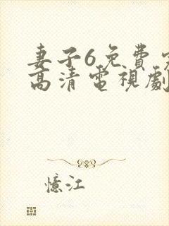 妻子6免费完整高清电视剧在线看