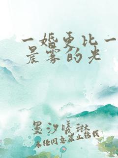 一婚更比一婚高 晨雾的光