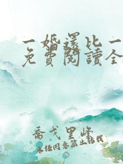 一婚还比一婚高免费阅读全文小说