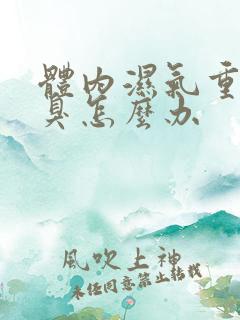 体内湿气重有口臭怎么办