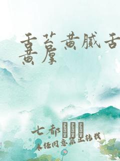 舌苔黄腻舌苔发黄厚