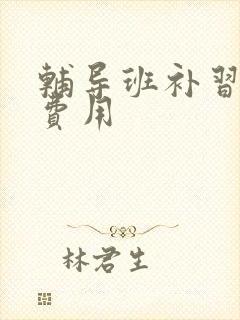 辅导班补习高三费用