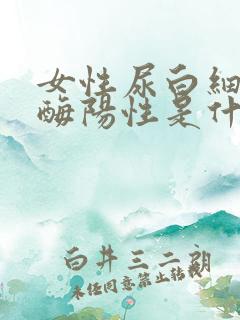 女性尿白细胞酯酶阳性是什么意思