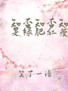 知否知否知否应是绿肥红瘦dvd版