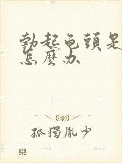 勃起龟头是软的怎么办