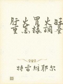 肝火胃火旺湿气重怎样调养