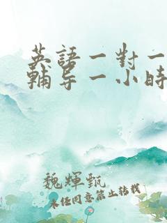 英语一对一线上辅导一小时多少钱