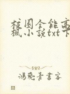 校园全能高手季枫小说txt下载