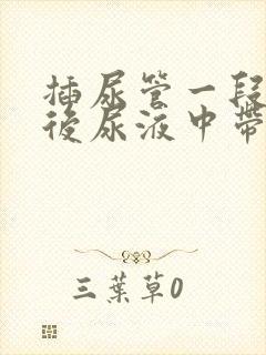 插尿管一段时间后尿液中带血