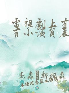 电视剧上有老下有小演员表