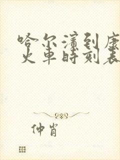 哈尔滨到康金的火车时刻表