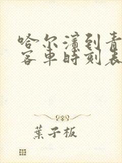 哈尔滨到青岗县客车时刻表