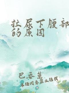 拉尿下腹部隐痛的原因