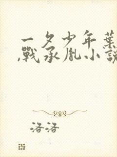 一夕少年叶苜苜,战承胤小说免费阅读