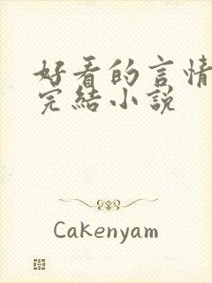 好看的言情现代完结小说