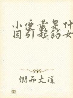 小便黄是什么原因引起的女性